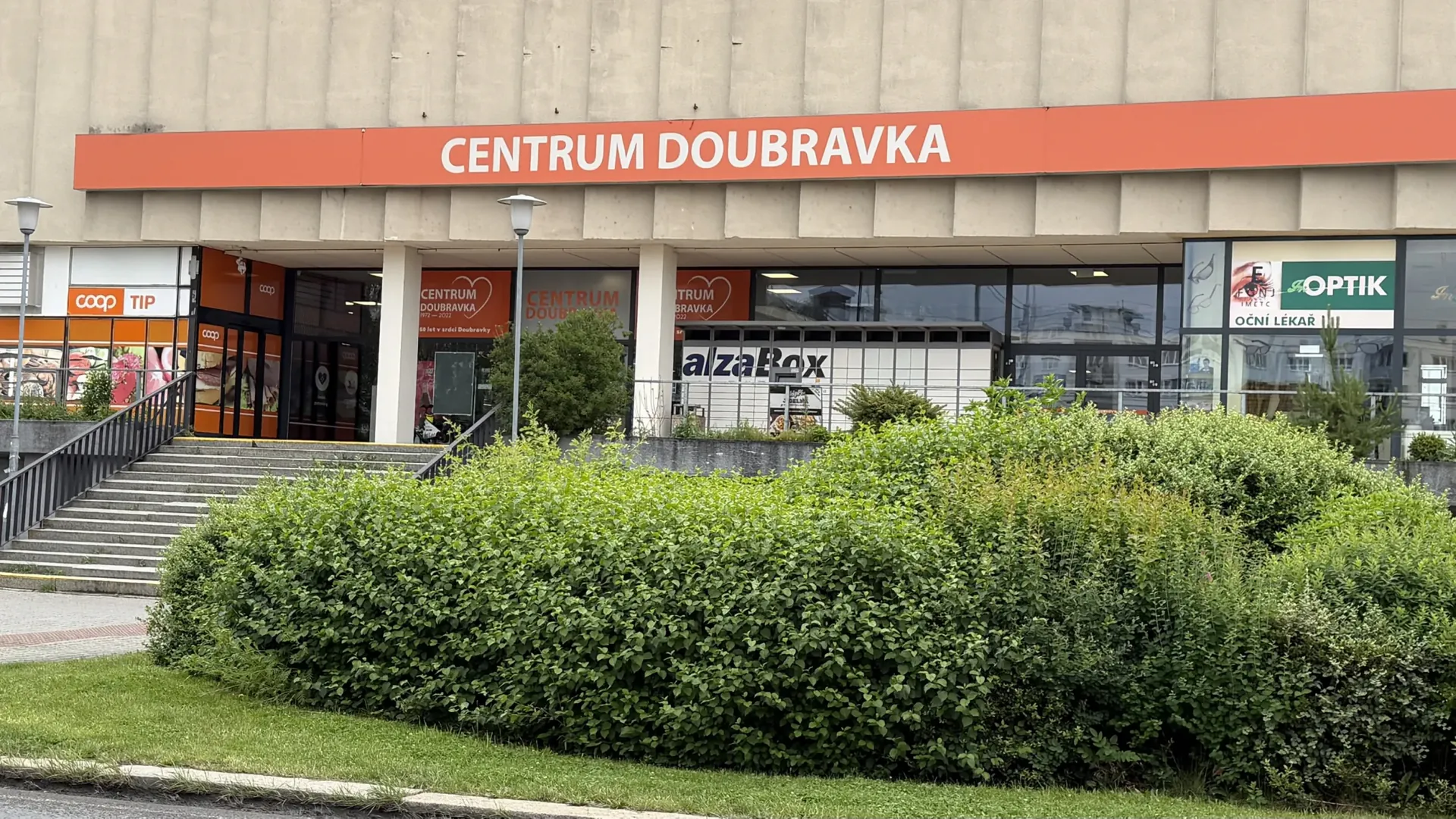 Okolí Spacebox Doubravka